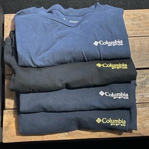 Columbia  PFG short sleeves. Size Large